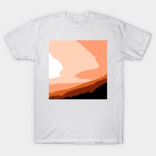 Minmalistic Sunset T-Shirt